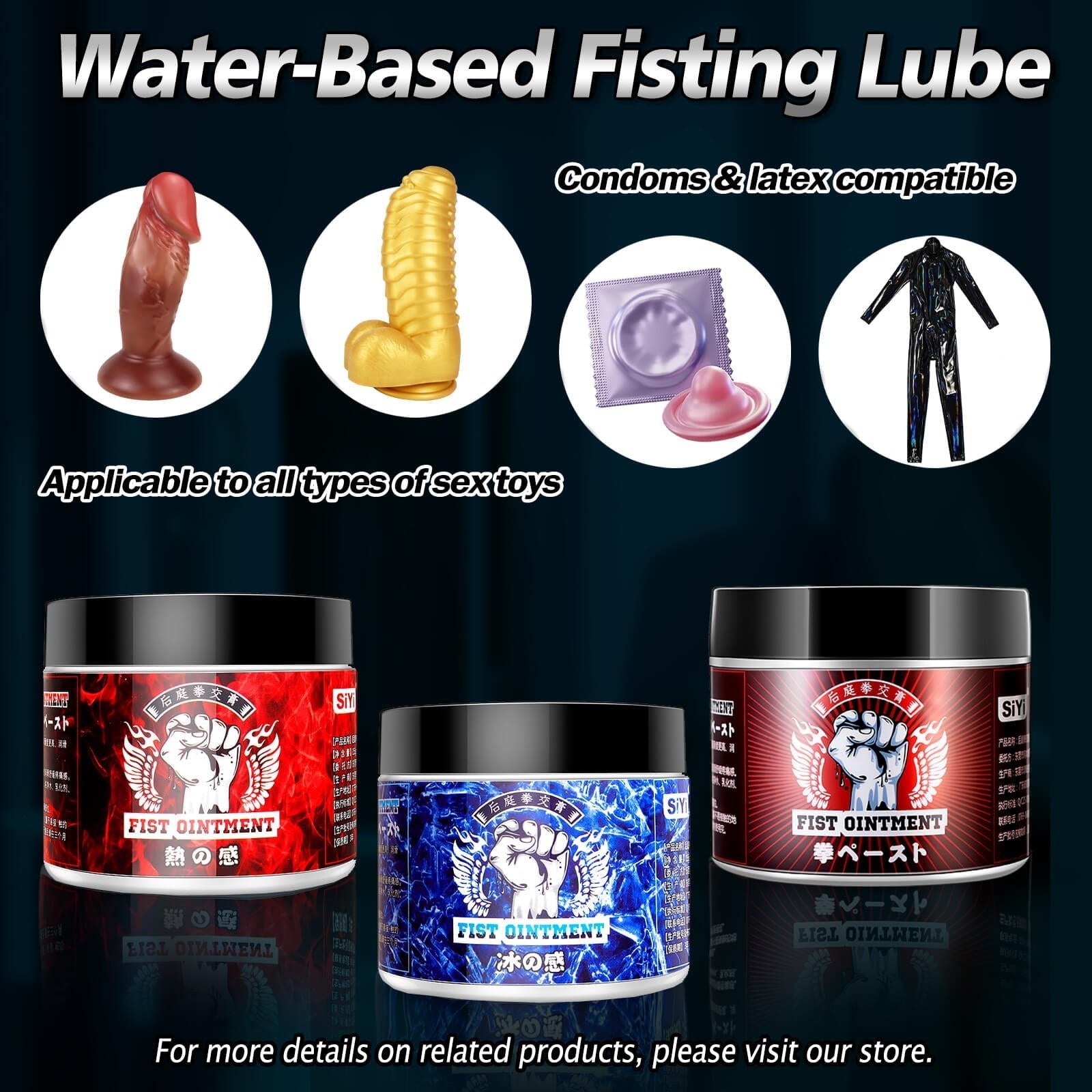 Odorless Water Based Anal Lubricant Gel - Tarisss Sex Toy Store