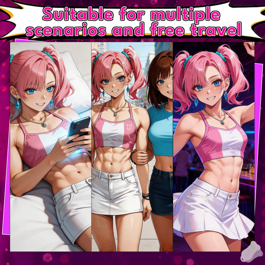 Femboy Fake Vagina Sheet — Bionic Silicone Pussy Pants with Granule Canal | Domlust