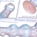 One Eyed 10 Inch Silicone Alien Dildo with Knot - Tarisss Sex Toy Store