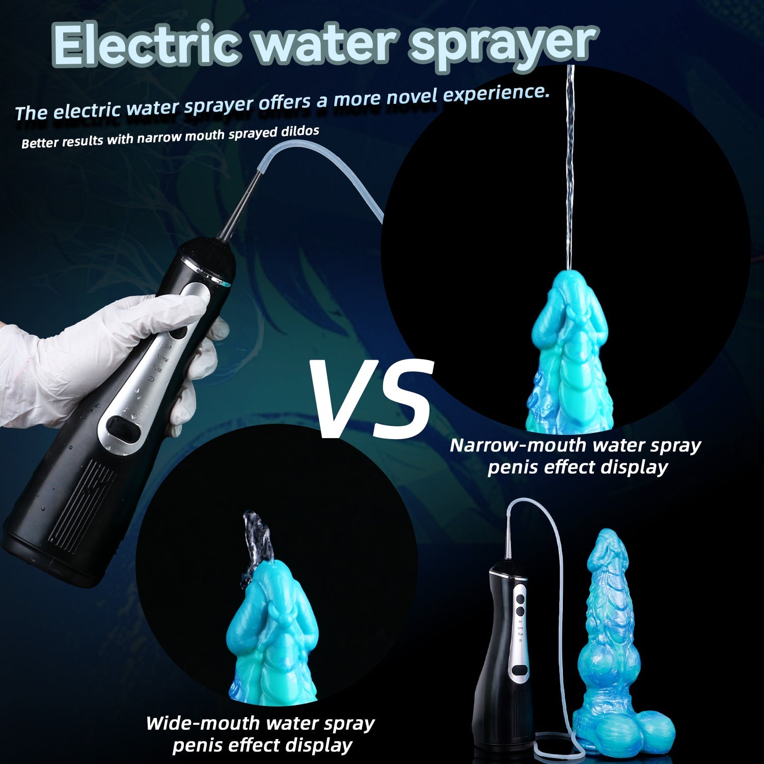 Phantasmscale Wyrm Squirting Dog Dildo – Knotted Fantasy Dildo with Ejaculating Function