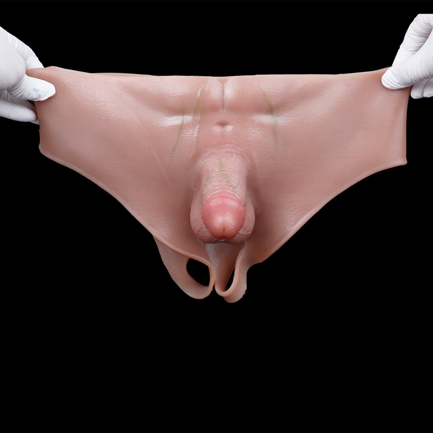 Wearable Silicone Dildo Panties | Realistic Strap-On with Vaginal Opening | Domlust
