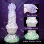 Pandora 7 Inch Silicone Ovipositor Dildo with Alien Vine Design - Tarisss Sex Toy Store