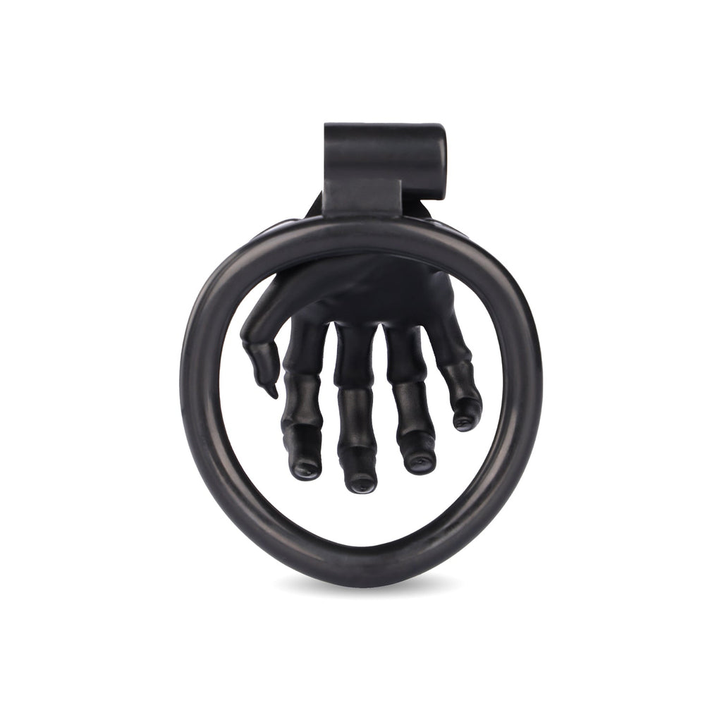 Skeleton Hand Chastity Cage – Lightweight Resin Male Chastity Device