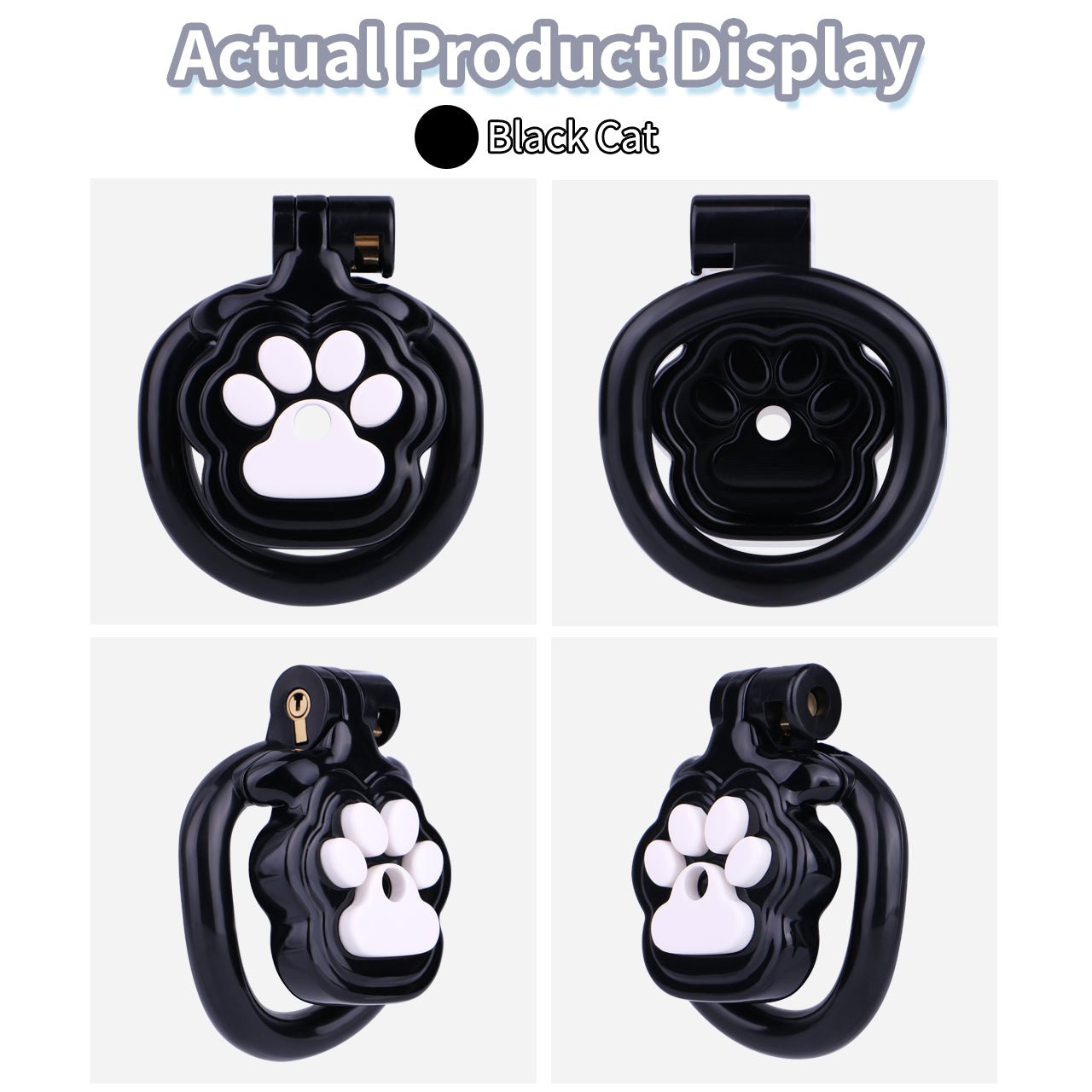 PawLock Pro – Adjustable Male Chastity Cage with Secure Locking System - Tarisss Sex Toy Store