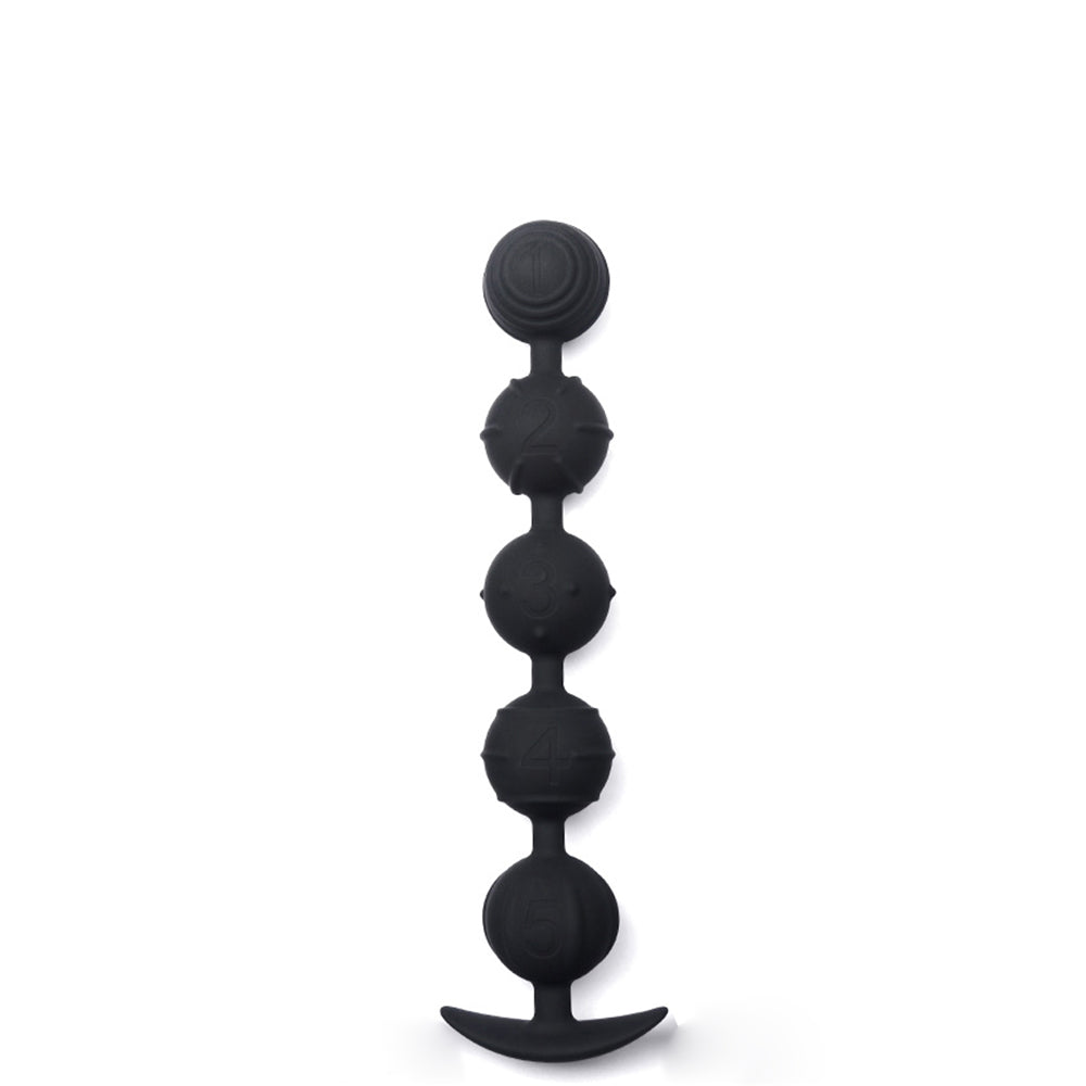 penta-silicone-anal-beads