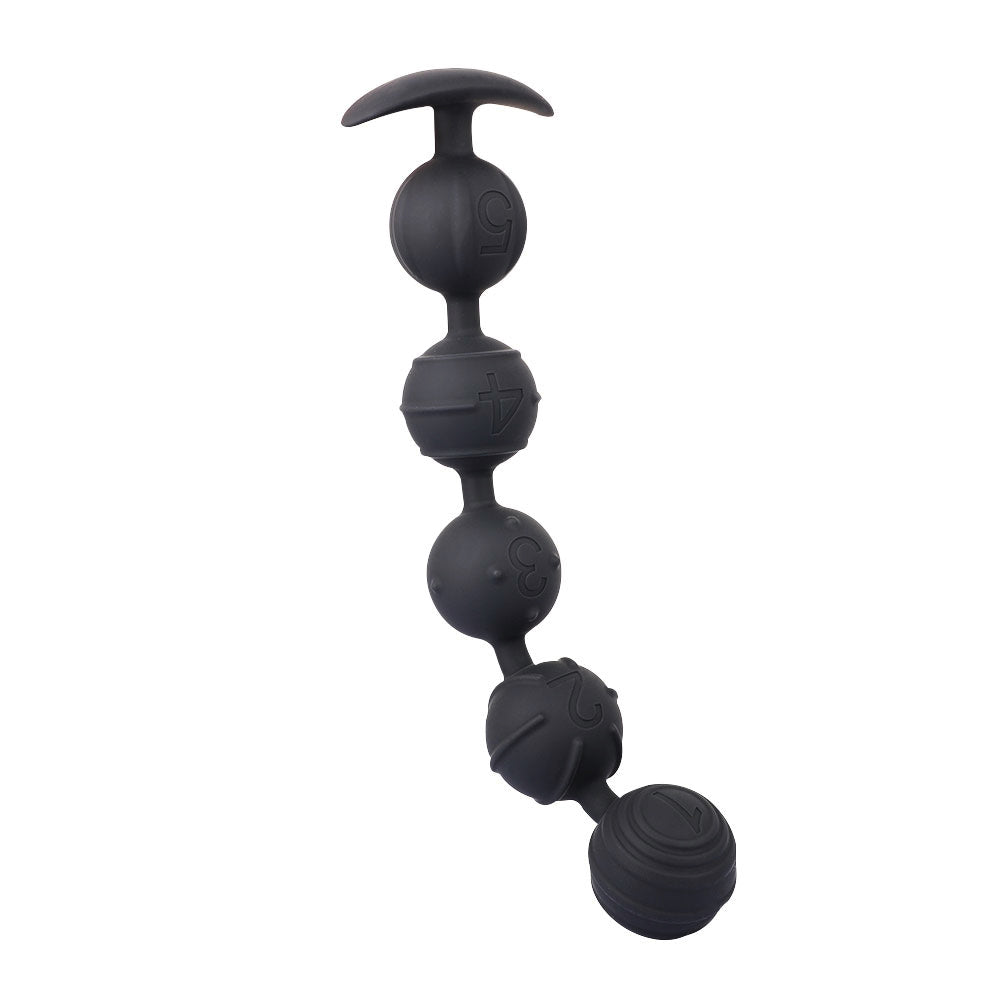 penta-silicone-anal-beads