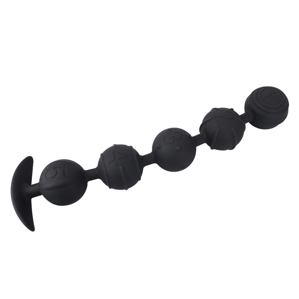penta-silicone-anal-beads
