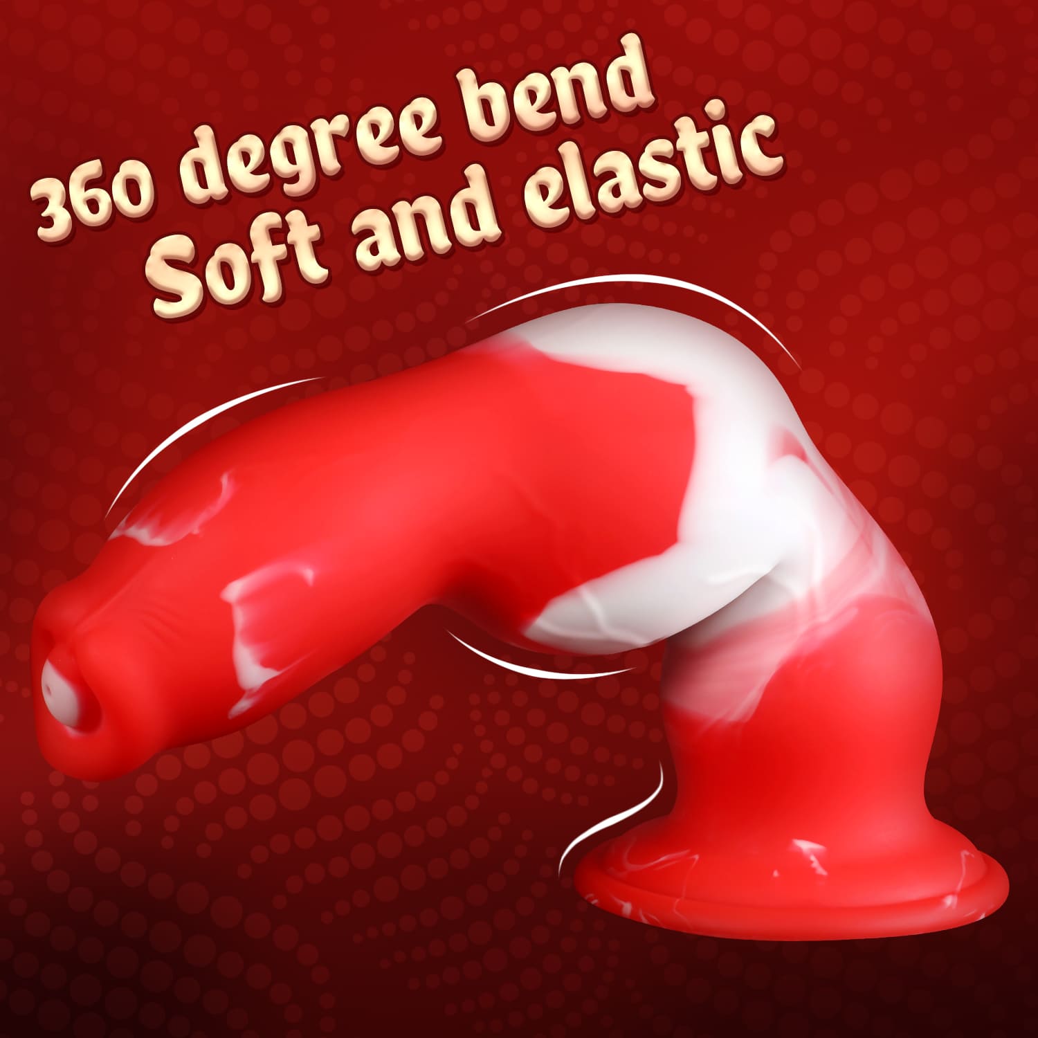 Peppermint Fury - Knot Dildo - Kanis Dildo - Butt Plug - 3 Sizes