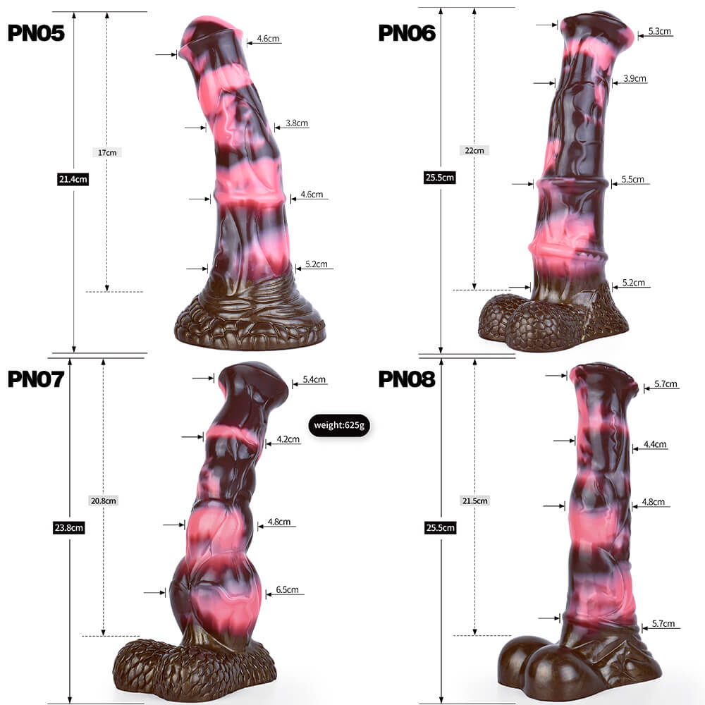 Phantom Night Fantasy Silicone Realistic Horse Dildo - Tarisss Sex Toy Store
