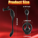 Phoenix Dual - Stimulation Prostate Massager Ring – Vibrating Cock Ring with Remote Control - Tarisss Sex Toy Store