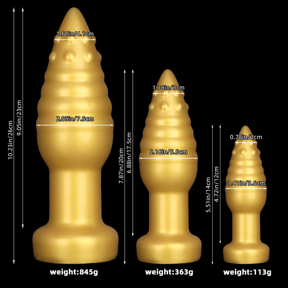 Pierce Huge Silicone Butt Plug - Tarisss Sex Toy Store