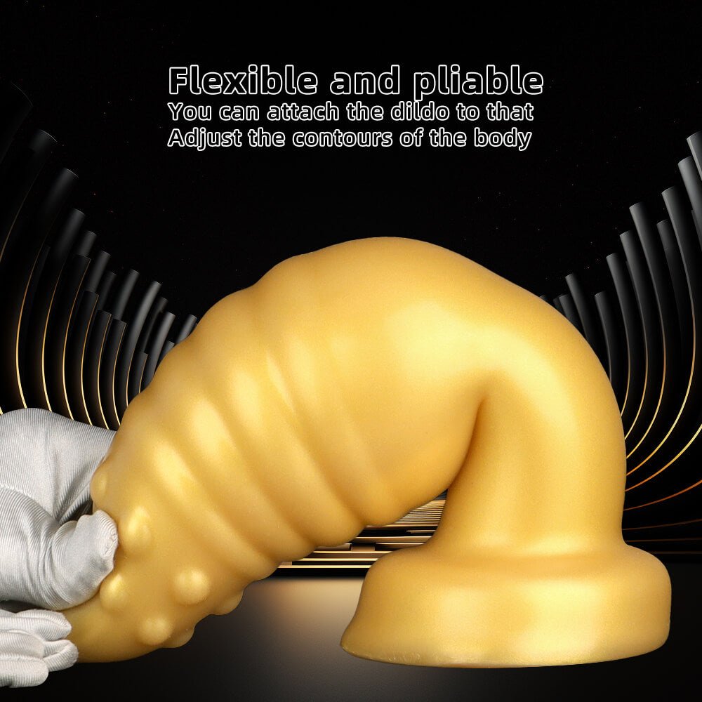Pierce Huge Silicone Butt Plug - Tarisss Sex Toy Store