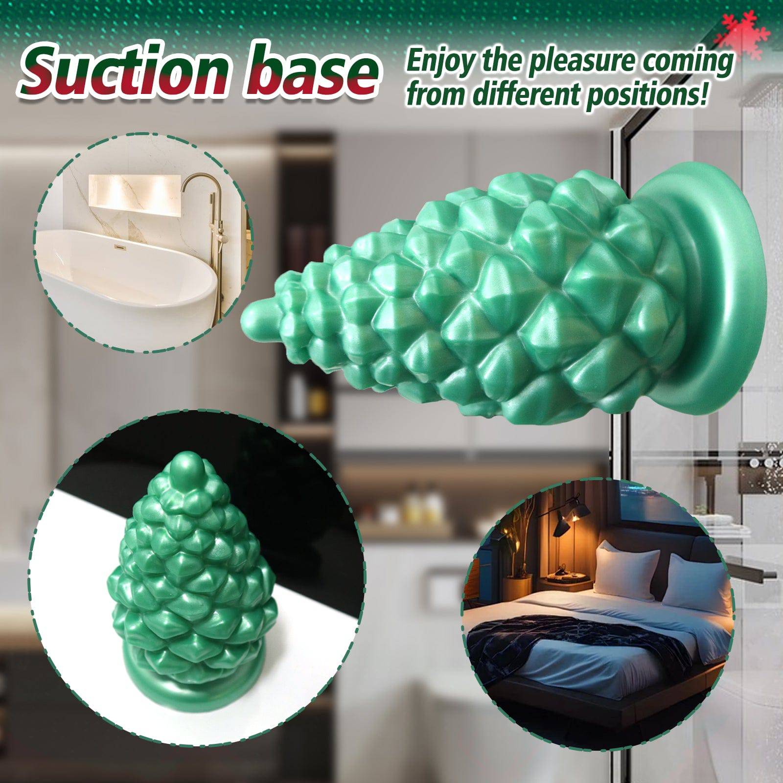 Pine Cone 6 Inch Huge Butt Plug - Tarisss Sex Toy Store