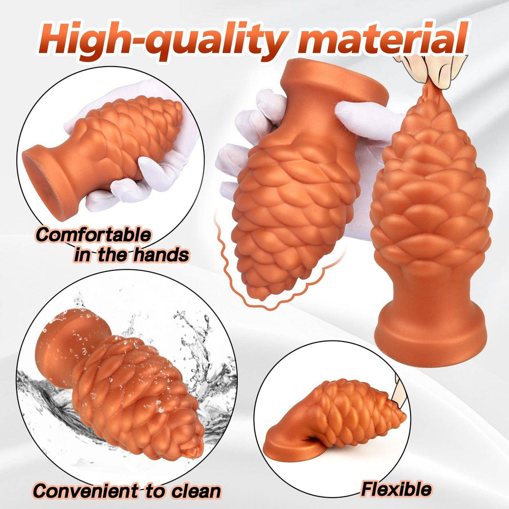 Pinecone Huge Butt Plug - Tarisss Sex Toy Store