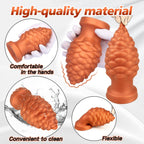 Pinecone Huge Butt Plug - Tarisss Sex Toy Store