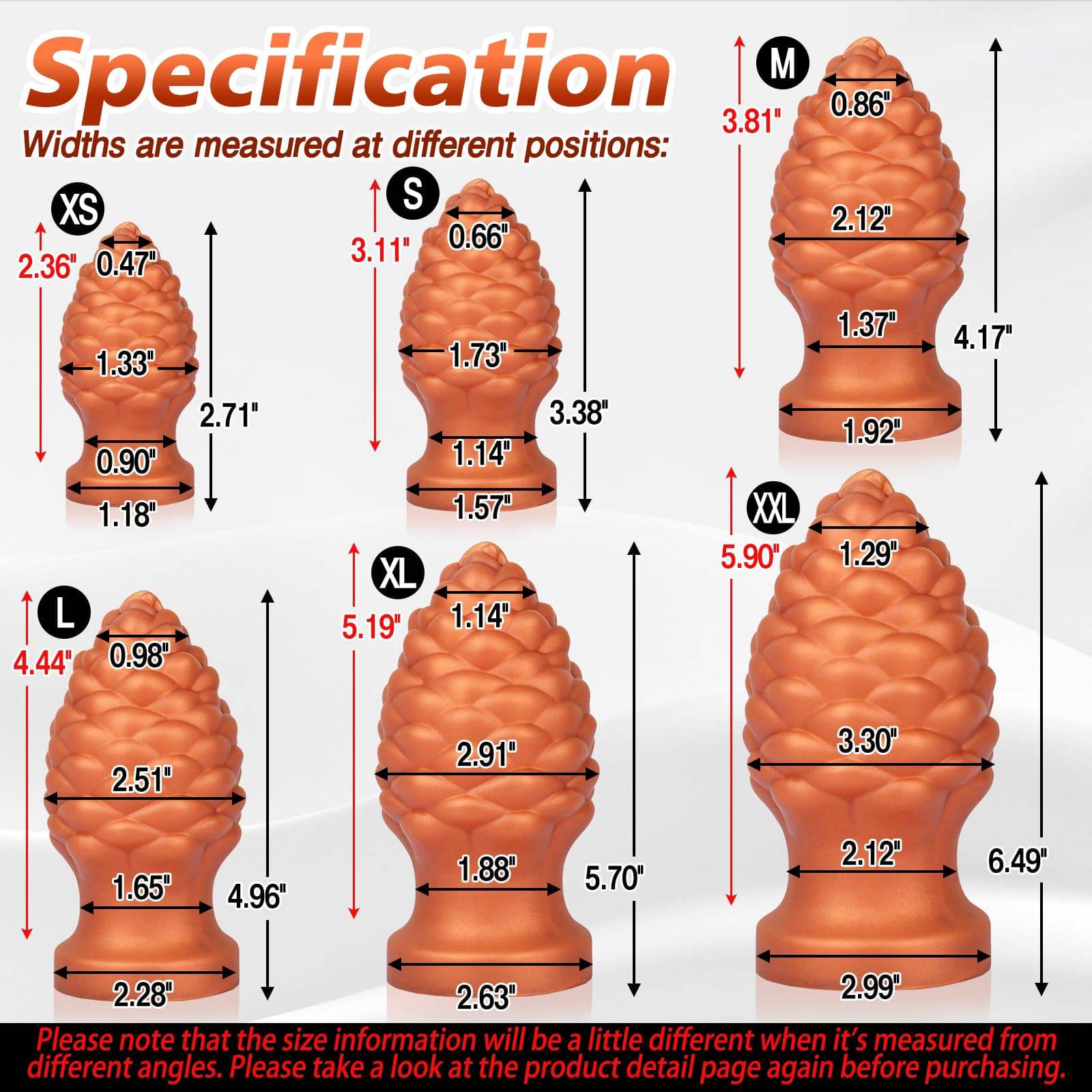 Pinecone Huge Butt Plug - Tarisss Sex Toy Store