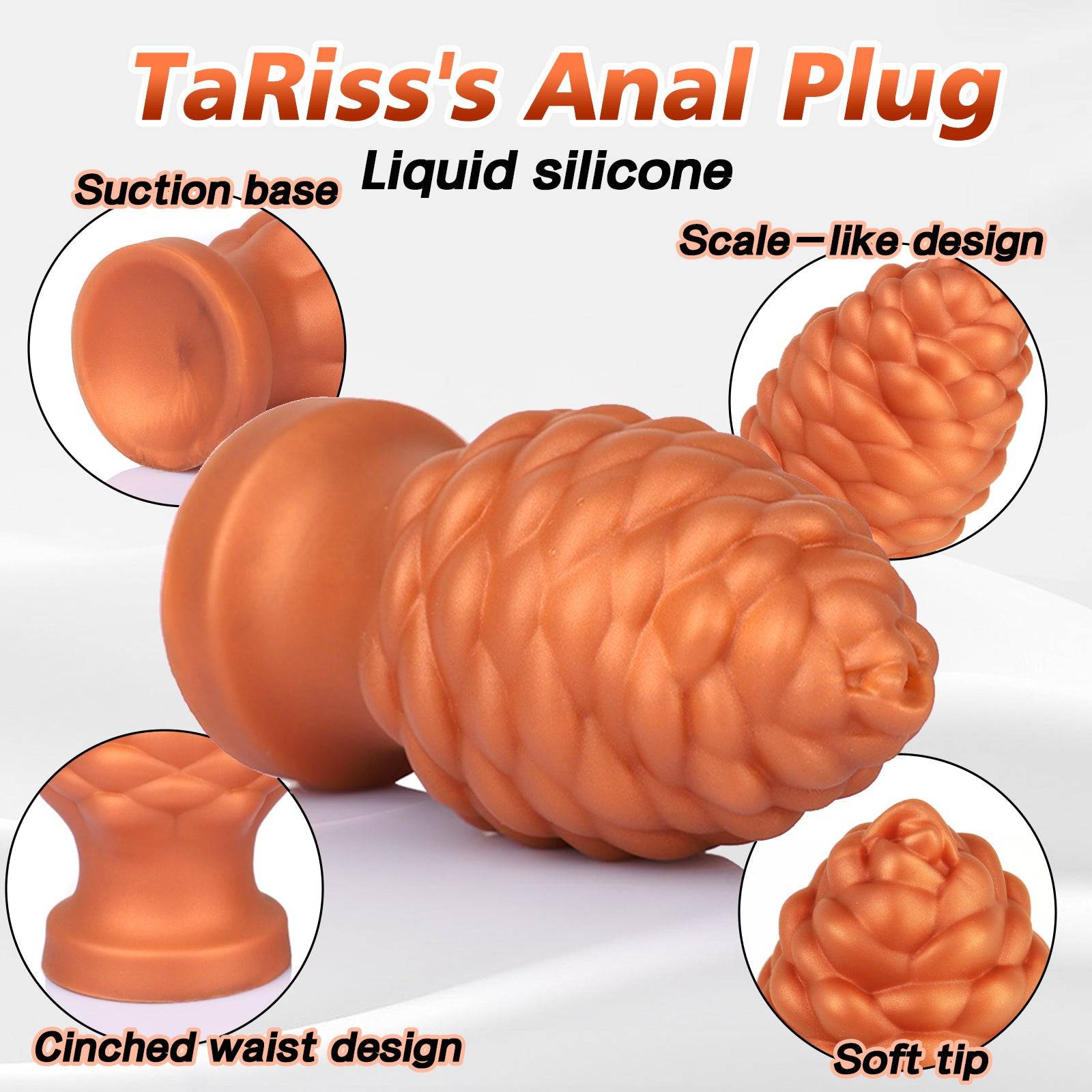 Pinecone Huge Butt Plug - Tarisss Sex Toy Store