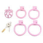 Hollow out glans chastity lock