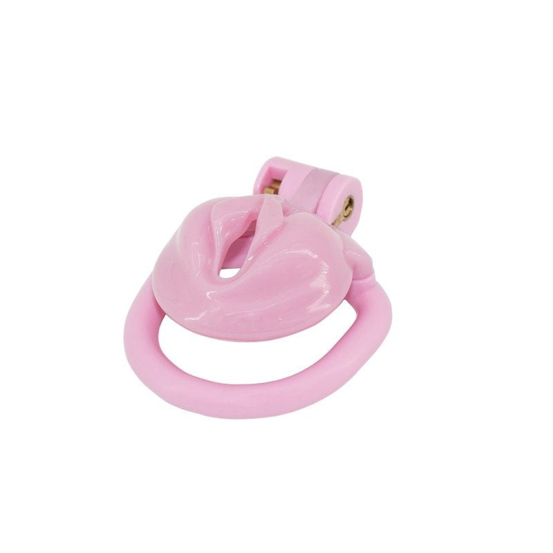 Pussy Shaped Resin Chastity Cage