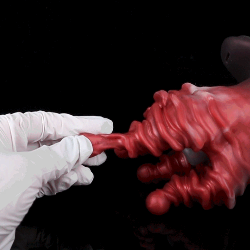Nerivelle Alien Tentacle Butt Plug – Pocket Pussy, Penis Sleeve & Anal Plug | Platinum Silicone Sex Toy