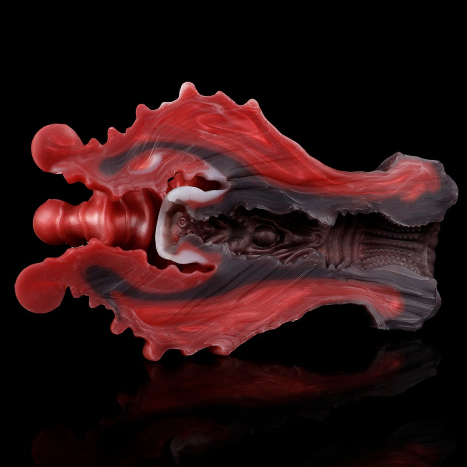 Nerivelle Alien Tentacle Butt Plug – Pocket Pussy, Penis Sleeve & Anal Plug | Platinum Silicone Sex Toy