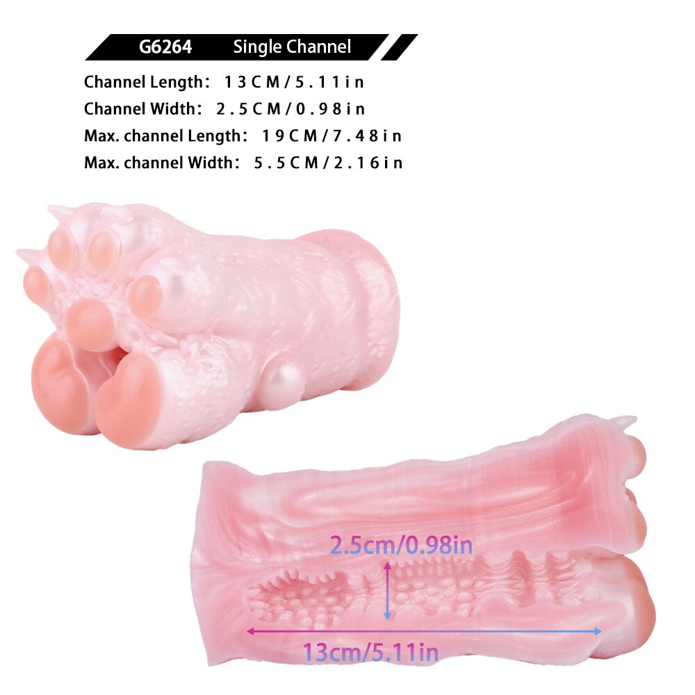 Bear Paw Pocket Pussy | Animal Fantasy Masturbator | Domlust Fetish Silicone