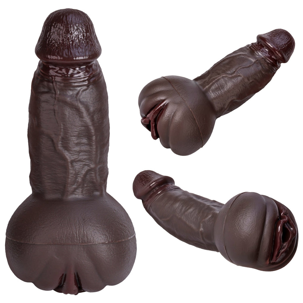 Premium Realistic Silicone Dual - Function Masturbation Toy - Tarisss Sex Toy Store