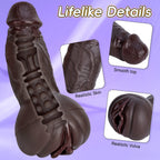 Premium Realistic Silicone Dual - Function Masturbation Toy - Tarisss Sex Toy Store