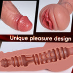 Premium Realistic Silicone Dual - Function Masturbation Toy - Tarisss Sex Toy Store