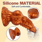 Premium Silicone Butt Plug with Textured Warts & Suction Base - Tarisss Sex Toy Store