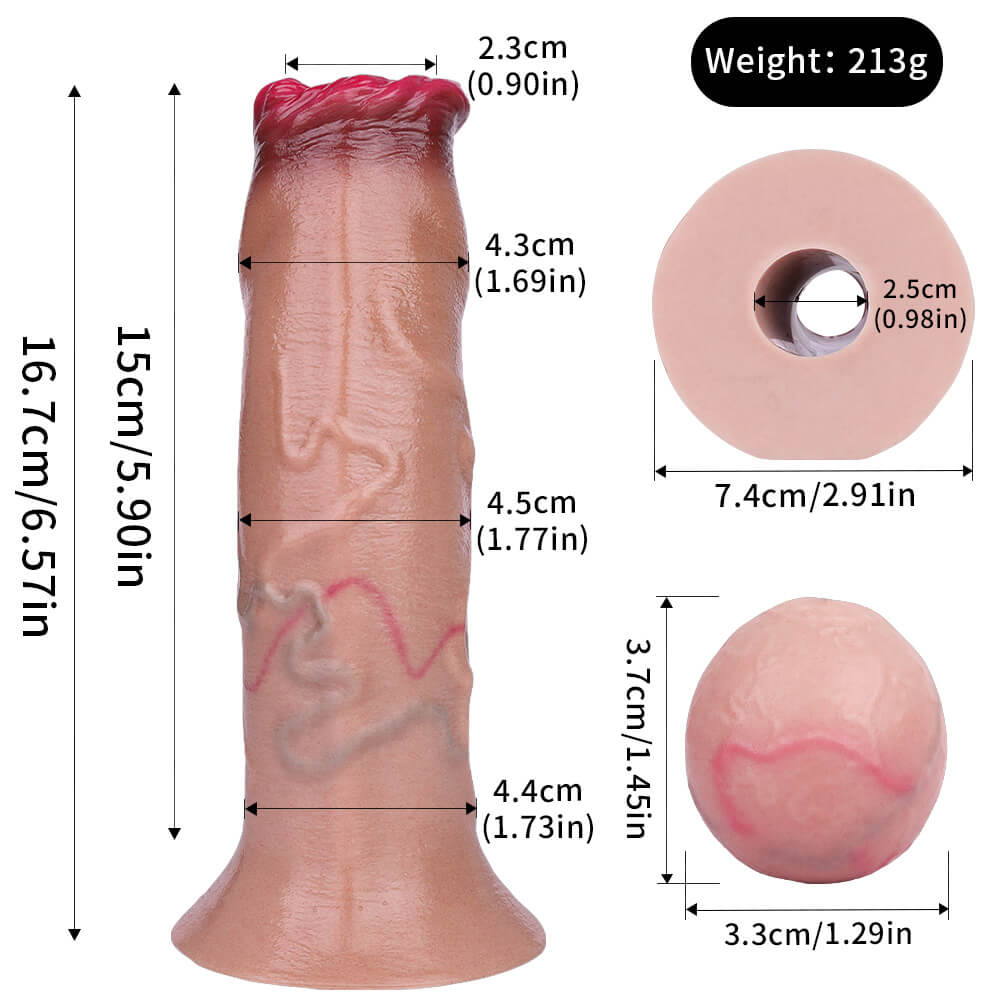Pulse 6 Inch Small Realistic Ovipositor Dildo - Tarisss Sex Toy Store