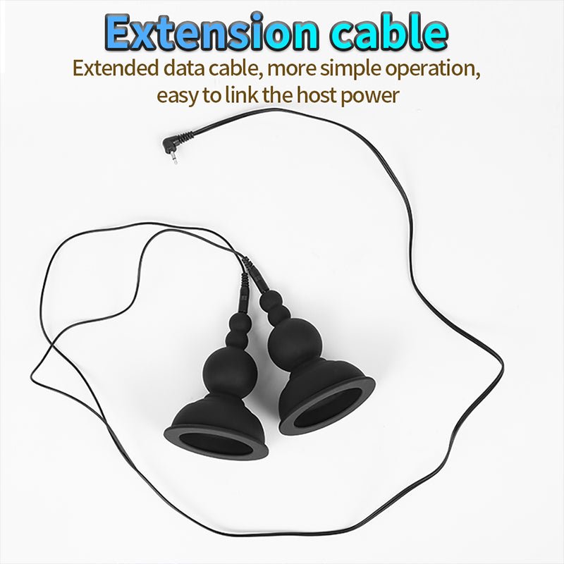 Pulse & Suction Advanced Electro-Stimulation & Vacuum Cupping Combo Kit - Tarisss Sex Toy Store