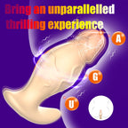 PulseWave Pro Vibrating Plug – Rechargeable Soft Silicone Anal Toy - Tarisss Sex Toy Store