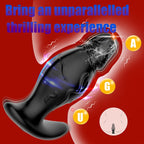 PulseWave Pro Vibrating Plug – Rechargeable Soft Silicone Anal Toy - Tarisss Sex Toy Store