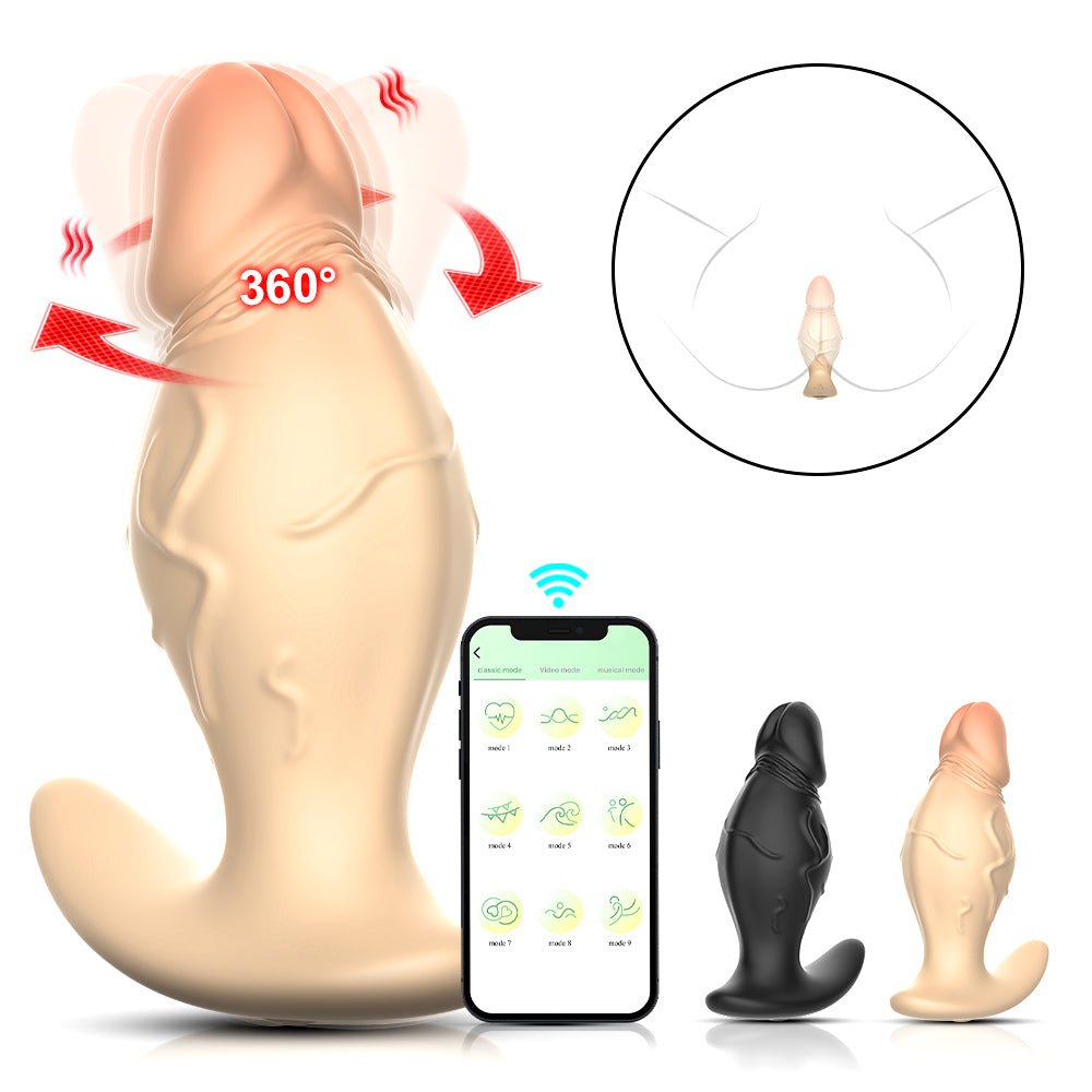 PulseWave Pro Vibrating Plug – Rechargeable Soft Silicone Anal Toy - Tarisss Sex Toy Store