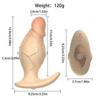 PulseWave Pro Vibrating Plug – Rechargeable Soft Silicone Anal Toy - Tarisss Sex Toy Store