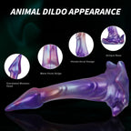 Purple Monster 8 Inch Fantasy Alien Dildo - Tarisss Sex Toy Store