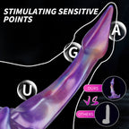 Purple Monster 8 Inch Fantasy Alien Dildo - Tarisss Sex Toy Store