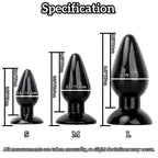 PVC Anal Plug - Tarisss Sex Toy Store