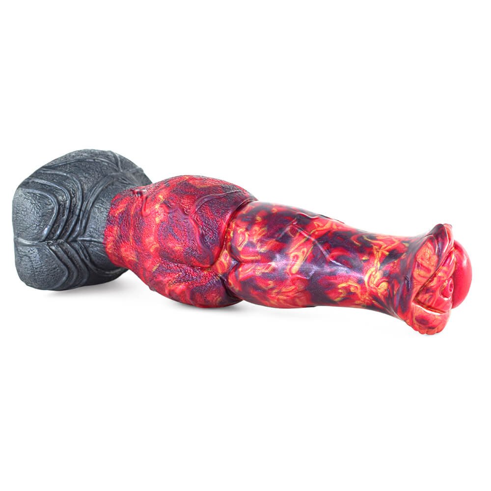 Pyrois 9 Inch Silicone Horse Dildo with Knot - Tarisss Sex Toy Store