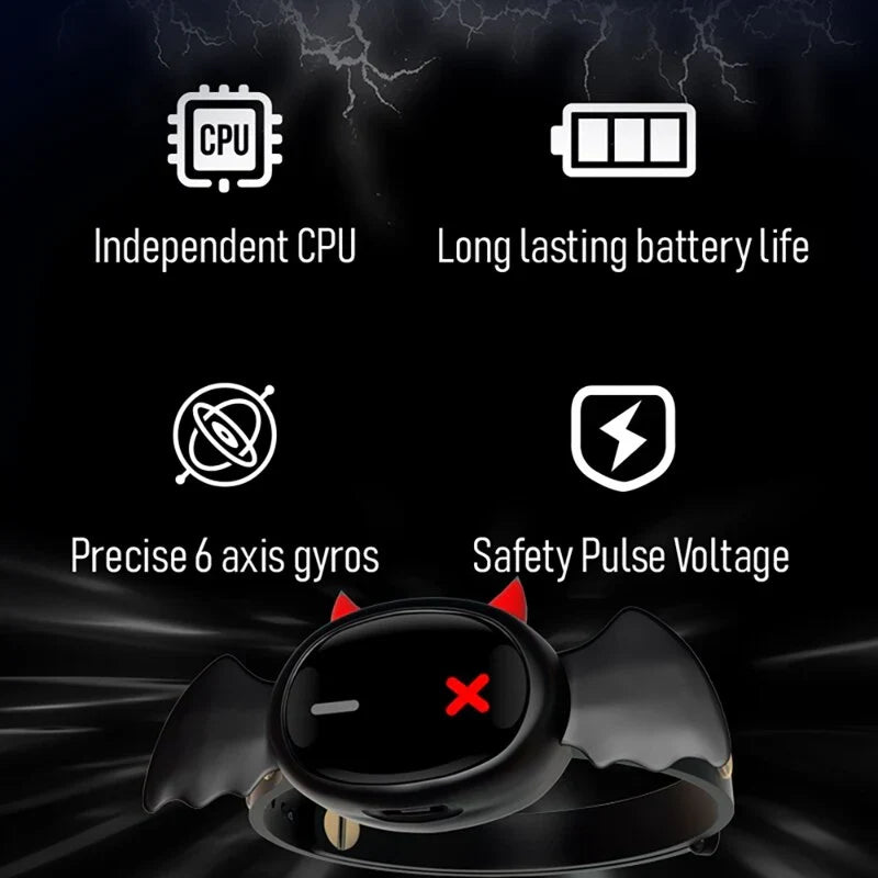 APP Remote Control Devil Collar – Adjustable Smart Shock Training Collar