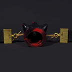 Akainu Vertical Ball Gag Kinky Bondage Set - Bad Dragon Oral Restraint Oral Sex Toys for Women Men