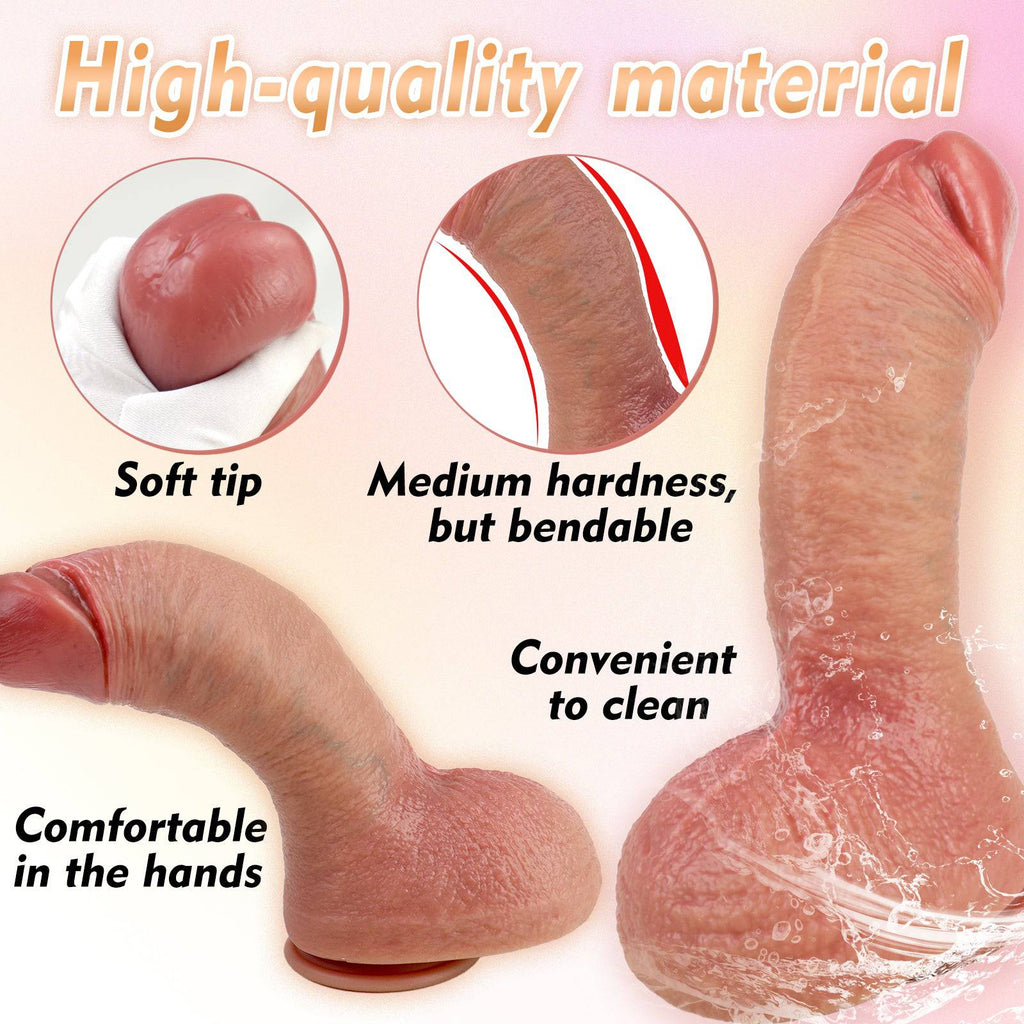 Raging Storm 10 Inch Extra Thick Most Realistic Dildo - Tarisss Sex Toy Store