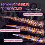 Rainbow Spiral Beast Twisting Fantasy Dildo with Suction Cup - Tarisss Sex Toy Store