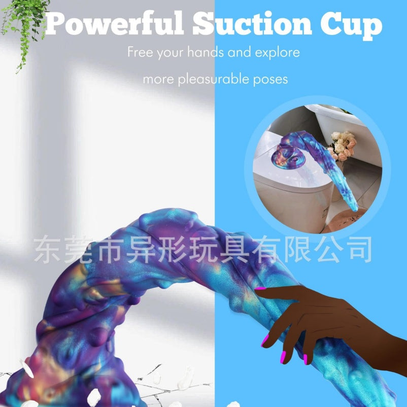 Ultra Long Tentacle Dildo Fantasy Butt Plug - Octopus Silicone Women Masturbating Sex Toy