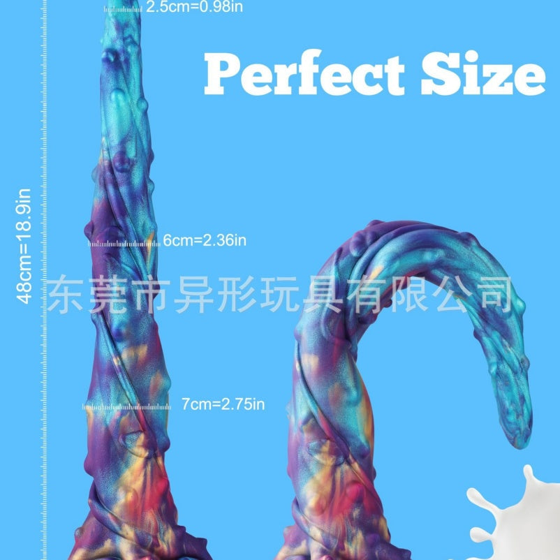 Ultra Long Tentacle Dildo Fantasy Butt Plug - Octopus Silicone Women Masturbating Sex Toy