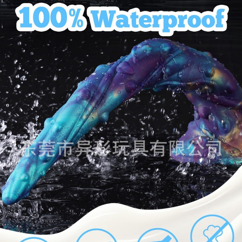 Ultra Long Tentacle Dildo Fantasy Butt Plug - Octopus Silicone Women Masturbating Sex Toy