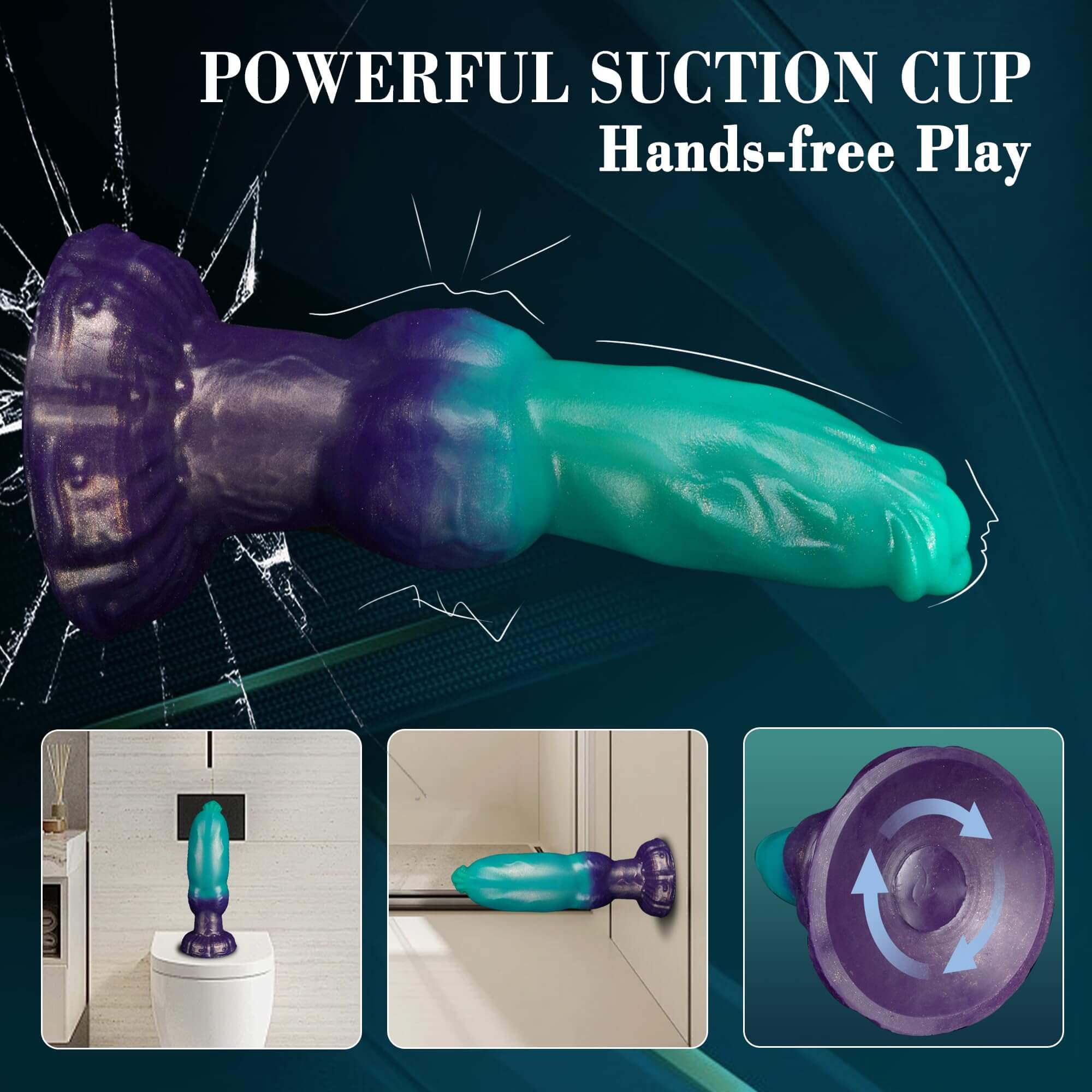 Reagan 8 Inch Inflatable Dildo - Tarisss Sex Toy Store