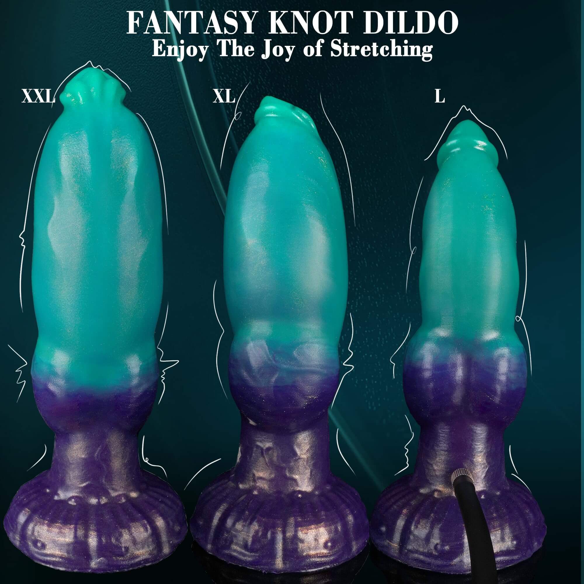 Reagan 8 Inch Inflatable Dildo - Tarisss Sex Toy Store