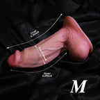 RealFeel Silicone Dildo with Veined Texture and Suction Cup Base - Tarisss Sex Toy Store